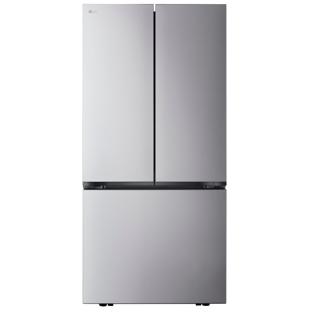 LG LF21C6200S Bottom Freezer Counter Depth French Door Refrigerator, 33 inch Width, 21 cu. ft. Capacity, Counter Depth, Ice Dispenser (Freezer Located), ENERGY STAR Certified, Stainless Steel colour