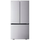 LG LF21C6200S Bottom Freezer Counter Depth French Door Refrigerator, 33 inch Width, 21 cu. ft. Capacity, Counter Depth, Ice Dispenser (Freezer Located), ENERGY STAR Certified, Stainless Steel colour