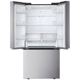 LG LF21C6200S Bottom Freezer Counter Depth French Door Refrigerator, 33 inch Width, 21 cu. ft. Capacity, Counter Depth, Ice Dispenser (Freezer Located), ENERGY STAR Certified, Stainless Steel colour