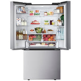 LG LF21C6200S Bottom Freezer Counter Depth French Door Refrigerator, 33 inch Width, 21 cu. ft. Capacity, Counter Depth, Ice Dispenser (Freezer Located), ENERGY STAR Certified, Stainless Steel colour