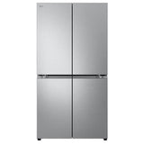 LG LF24C8200S Counter Depth French Door Refrigerator, 36 inch Width, 23.6 cu. ft. Capacity, Counter Depth, Ice Dispenser (Freezer Located), ENERGY STAR Certified, Stainless Steel colour
