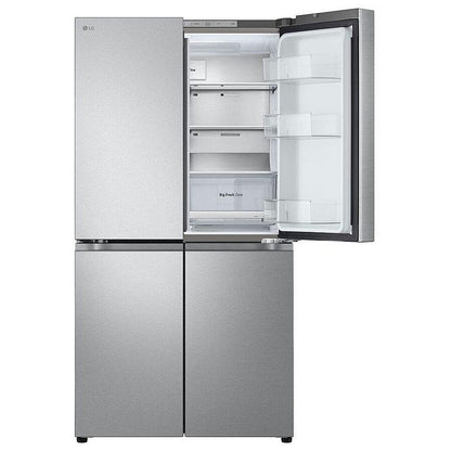 LG LF24C8200S Counter Depth French Door Refrigerator, 36 inch Width, ENERGY STAR Certified, Counter Depth, 23.6 cu. ft. Capacity, Ice Dispenser (Freezer Located), Stainless Steel colour