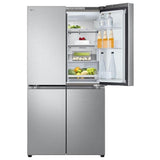 LG LF24C8200S Counter Depth French Door Refrigerator, 36 inch Width, 23.6 cu. ft. Capacity, Counter Depth, Ice Dispenser (Freezer Located), ENERGY STAR Certified, Stainless Steel colour