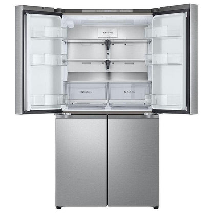 LG LF24C8200S Counter Depth French Door Refrigerator, 36 inch Width, ENERGY STAR Certified, Counter Depth, 23.6 cu. ft. Capacity, Ice Dispenser (Freezer Located), Stainless Steel colour