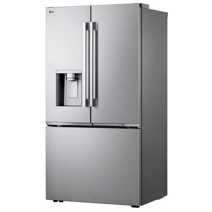 LG LF24Z6530S Bottom Freezer Counter Depth French Door Built In Refrigerator