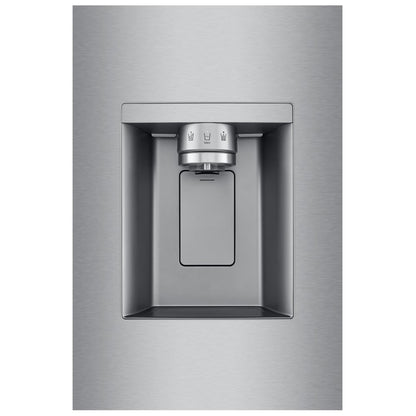 LG LF24Z6530S Bottom Freezer Counter Depth French Door Built In Refrigerator