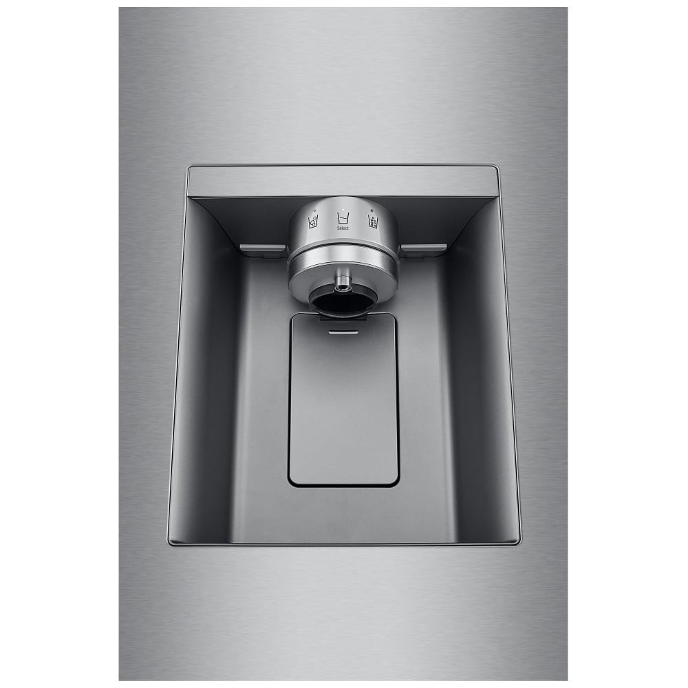 LG LF24Z6530S Bottom Freezer Counter Depth French Door Built In Refrigerator