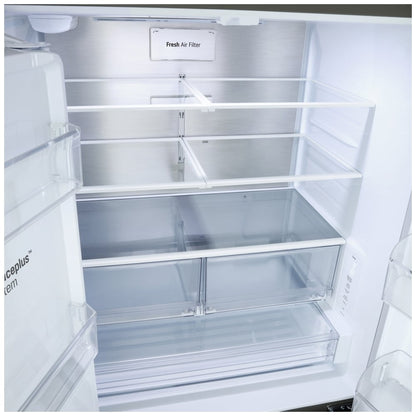 LG LF24Z6530S Bottom Freezer Counter Depth French Door Built In Refrigerator