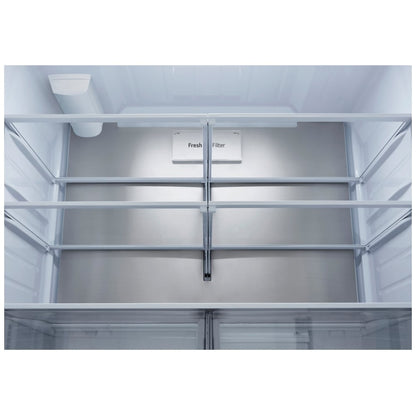 LG LF24Z6530S Bottom Freezer Counter Depth French Door Built In Refrigerator