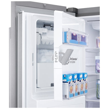 LG LF24Z6530S Bottom Freezer Counter Depth French Door Built In Refrigerator