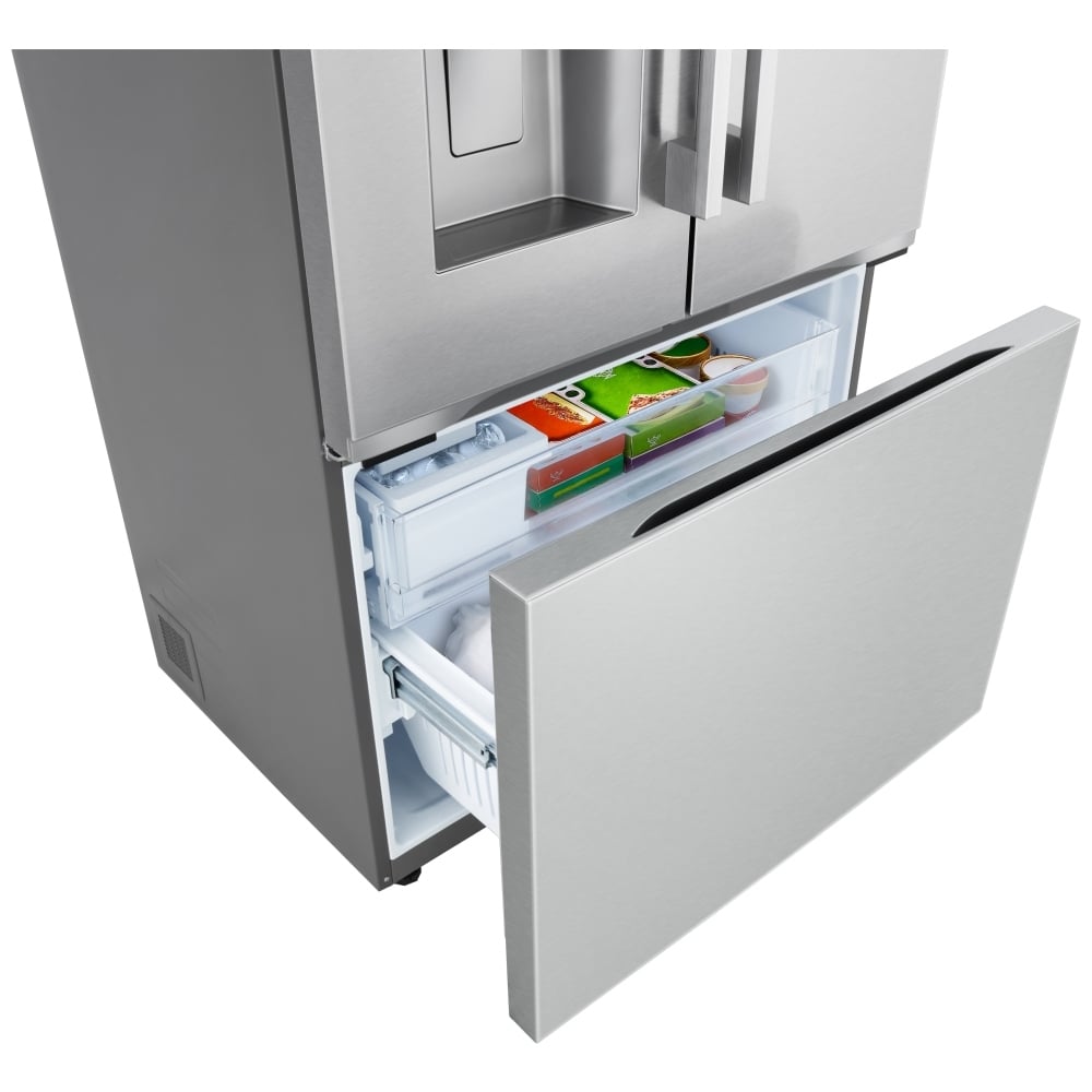 LG LF24Z6530S Bottom Freezer Counter Depth French Door Built In Refrigerator