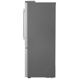 LG LF24Z6530S Bottom Freezer Counter Depth French Door Refrigerator, 36 inch Width, 23.7 cu. ft. Capacity, Counter Depth, Water Dispenser (Exterior), Ice Dispenser (Thru Door), ENERGY STAR Certified, Stainless Steel colour