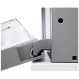 LG LF24Z6530S Bottom Freezer Counter Depth French Door Refrigerator, 36 inch Width, 23.7 cu. ft. Capacity, Counter Depth, Water Dispenser (Exterior), Ice Dispenser (Thru Door), ENERGY STAR Certified, Stainless Steel colour