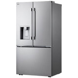 LG LF24Z6530S Bottom Freezer Counter Depth French Door Refrigerator, 36 inch Width, 23.7 cu. ft. Capacity, Counter Depth, Water Dispenser (Exterior), Ice Dispenser (Thru Door), ENERGY STAR Certified, Stainless Steel colour