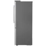 LG LF25BZH42S French Door Refrigerator, 36 inch Width, 25.1 cu. ft. Capacity, Counter Depth, Water Dispenser (Interior), Ice Dispenser (Freezer Located), ENERGY STAR Certified, Stainless Steel colour, Counter-Depth MAX™ , ThinQ®, Zero Clearance™