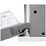 LG LF25BZH42S French Door Refrigerator, 36 inch Width, 25.1 cu. ft. Capacity, Counter Depth, Water Dispenser (Interior), Ice Dispenser (Freezer Located), ENERGY STAR Certified, Stainless Steel colour, Counter-Depth MAX™ , ThinQ®, Zero Clearance™