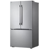LG LF25BZH42S French Door Refrigerator, 36 inch Width, 25.1 cu. ft. Capacity, Counter Depth, Water Dispenser (Interior), Ice Dispenser (Freezer Located), ENERGY STAR Certified, Stainless Steel colour, Counter-Depth MAX™ , ThinQ®, Zero Clearance™