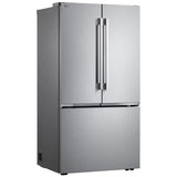 LG LF25BZH42S French Door Refrigerator, 36 inch Width, 25.1 cu. ft. Capacity, Counter Depth, Water Dispenser (Interior), Ice Dispenser (Freezer Located), ENERGY STAR Certified, Stainless Steel colour, Counter-Depth MAX™ , ThinQ®, Zero Clearance™
