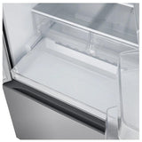 LG LF25H6200S French Door Refrigerator, 33 inch Width, 25.1 cu. ft. Capacity, Ice Dispenser (Freezer Located), ENERGY STAR Certified, Stainless Steel colour