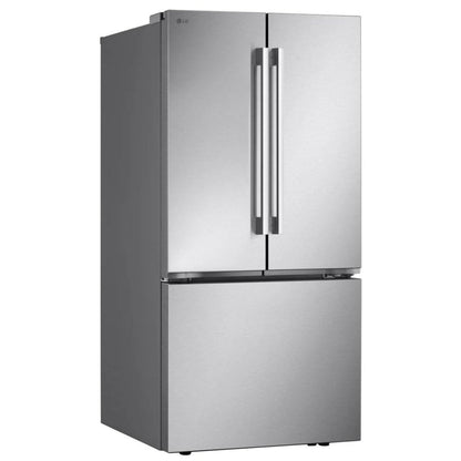 LG LF25H6200S 33" Standard Depth French Door, 25 Cu. Ft, Ice Dispenser (Freezer Located)
