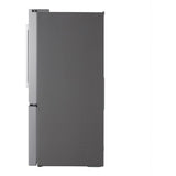 LG LF25H6200S French Door Refrigerator, 33 inch Width, 25.1 cu. ft. Capacity, Ice Dispenser (Freezer Located), ENERGY STAR Certified, Stainless Steel colour