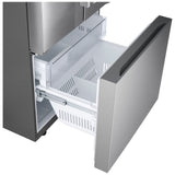 LG LF25H6200S French Door Refrigerator, 33 inch Width, 25.1 cu. ft. Capacity, Ice Dispenser (Freezer Located), ENERGY STAR Certified, Stainless Steel colour