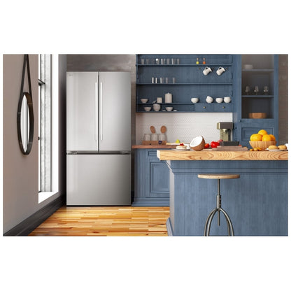 LG LF25H6200S 33" Standard Depth French Door, 25 Cu. Ft, Ice Dispenser (Freezer Located)