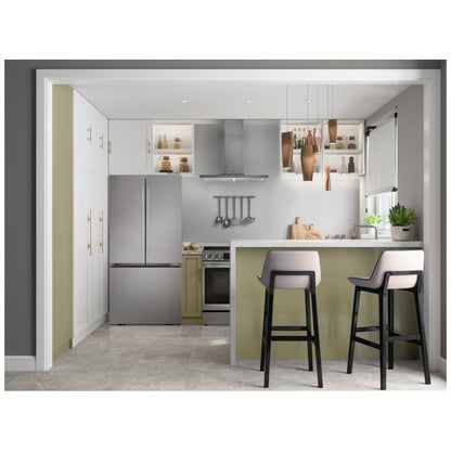 LG LF25H6200S 33" Standard Depth French Door, 25 Cu. Ft, Ice Dispenser (Freezer Located)