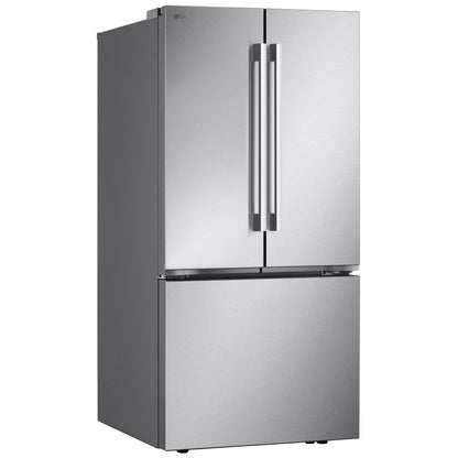 LG LF25H6200S 33" Standard Depth French Door, 25 Cu. Ft, Ice Dispenser (Freezer Located)