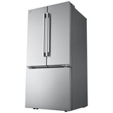 LG LF25H6200S French Door Refrigerator, 33 inch Width, 25.1 cu. ft. Capacity, Ice Dispenser (Freezer Located), ENERGY STAR Certified, Stainless Steel colour