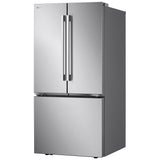 LG LF25H6200S French Door Refrigerator, 33 inch Width, 25.1 cu. ft. Capacity, Ice Dispenser (Freezer Located), ENERGY STAR Certified, Stainless Steel colour