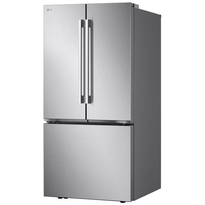 LG LF25H6200S 33" Standard Depth French Door, 25 Cu. Ft, Ice Dispenser (Freezer Located)