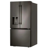 LG LF25H6330D French Door Refrigerator, 33 inch Width, 24.5 cu. ft. Capacity, Water Dispenser (Exterior), Ice Dispenser (Thru Door), ENERGY STAR Certified, Black Stainless Steel colour