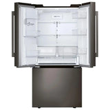 LG LF25H6330D French Door Refrigerator, 33 inch Width, 24.5 cu. ft. Capacity, Water Dispenser (Exterior), Ice Dispenser (Thru Door), ENERGY STAR Certified, Black Stainless Steel colour