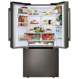 LG LF25H6330D French Door Refrigerator, 33 inch Width, 24.5 cu. ft. Capacity, Water Dispenser (Exterior), Ice Dispenser (Thru Door), ENERGY STAR Certified, Black Stainless Steel colour