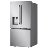 LG LF25H6330S French Door Refrigerator, 33 inch Width, 25 cu. ft. Capacity, Water Dispenser (Exterior), Ice Dispenser (Thru Door), ENERGY STAR Certified, Stainless Steel colour