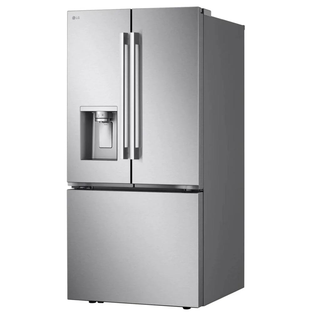 LG LF25H6330S 33" Standard Depth French Door, 25 Cu. Ft, Water Dispenser Exterior