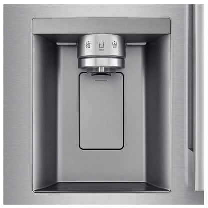 LG LF25H6330S 33" Standard Depth French Door, 25 Cu. Ft, Water Dispenser Exterior