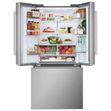 LG LF25H6330S French Door Refrigerator, 33 inch Width, 25 cu. ft. Capacity, Water Dispenser (Exterior), Ice Dispenser (Thru Door), ENERGY STAR Certified, Stainless Steel colour
