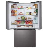 LG LF25S6330D French Door Refrigerator, 33 inch Width, 24.5 cu. ft. Capacity, Water Dispenser (Exterior), Ice Dispenser (Thru Door), ENERGY STAR Certified, Black Stainless Steel colour