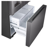 LG LF25S6330D French Door Refrigerator, 33 inch Width, 24.5 cu. ft. Capacity, Water Dispenser (Exterior), Ice Dispenser (Thru Door), ENERGY STAR Certified, Black Stainless Steel colour