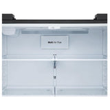 LG LF25S6330D French Door Refrigerator, 33 inch Width, 24.5 cu. ft. Capacity, Water Dispenser (Exterior), Ice Dispenser (Thru Door), ENERGY STAR Certified, Black Stainless Steel colour