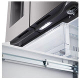 LG LF25S6330D French Door Refrigerator, 33 inch Width, 24.5 cu. ft. Capacity, Water Dispenser (Exterior), Ice Dispenser (Thru Door), ENERGY STAR Certified, Black Stainless Steel colour