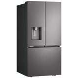LG LF25S6330D French Door Refrigerator, 33 inch Width, 24.5 cu. ft. Capacity, Water Dispenser (Exterior), Ice Dispenser (Thru Door), ENERGY STAR Certified, Black Stainless Steel colour