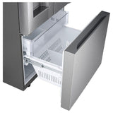 LG LF25S6330S Bottom Freezer French Door Refrigerator, 33 inch Width, 25 cu. ft. Capacity, Water Dispenser (Exterior), Ice Dispenser (Thru Door), ENERGY STAR Certified, Stainless Steel colour