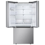 LG LF25S6330S Bottom Freezer French Door Refrigerator, 33 inch Width, 25 cu. ft. Capacity, Water Dispenser (Exterior), Ice Dispenser (Thru Door), ENERGY STAR Certified, Stainless Steel colour