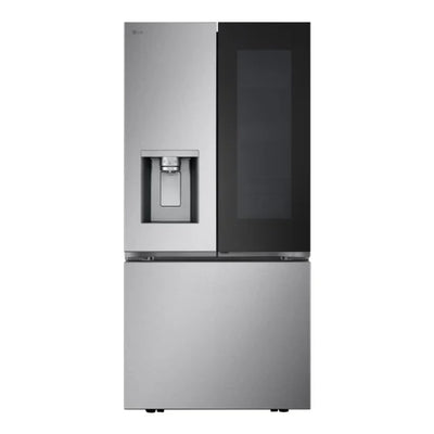 LG LF25S6560S French Door Refrigerator, 33 inch Width, 24.5 cu. ft. Capacity, Water Dispenser (Exterior), Ice Dispenser (Thru Door), Stainless Steel colour