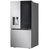 LG LF25S6560S French Door Refrigerator, 33 inch Width, 24.5 cu. ft. Capacity, Water Dispenser (Exterior), Ice Dispenser (Thru Door), ENERGY STAR Certified, Stainless Steel colour