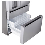 LG LF29S8330S Bottom Freezer French Door Refrigerator, 36 inch Width, 29 cu. ft. Capacity, Water Dispenser (Exterior), Ice Dispenser (Thru Door), ENERGY STAR Certified, Stainless Steel colour