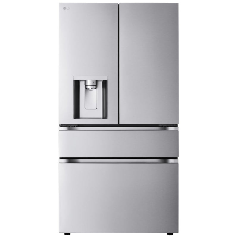 LG LF29S8330S Bottom Freezer French Door Refrigerator, 36 inch Width, 29 cu. ft. Capacity, Water Dispenser (Exterior), Ice Dispenser (Thru Door), ENERGY STAR Certified, Stainless Steel colour